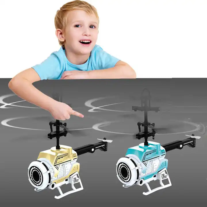 Radio Control Helicopter Mini Inductive Infrared Aeroplane Aircraft (Colour May Vary)