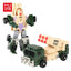 RGB1 Boys Toy Transforming Robot - Military Team Vehicle Fighting Robots - ABS Deformation Toy for Kids