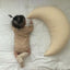 Moon-Shaped Maternity and Nursing Pillow – Infant Positioning, Crib Bumper & Room Decor Pillow for Pregnant Women and Newborns