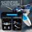 2.4G Helicopter Remote Control RC EPP Foam Model Airplane - LED Light Flying Toy for Kids