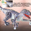 Remote Control Realistic Dinosaur Toy - 2.4G Walking T-Rex with Sound and Light