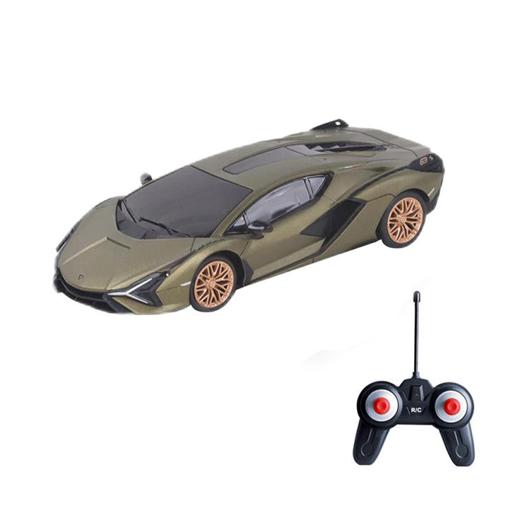 1:24 RC Racing Car – Licensed Electric Wireless Remote Control Drift Vehicle with LED Lights