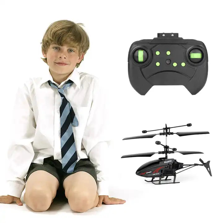 High-performance RC helicopter in flight; keywords: RC helicopters for beginners, best RC helicopters 2024, remote control helicopters with camera, electric RC helicopters, nitro RC helicopters