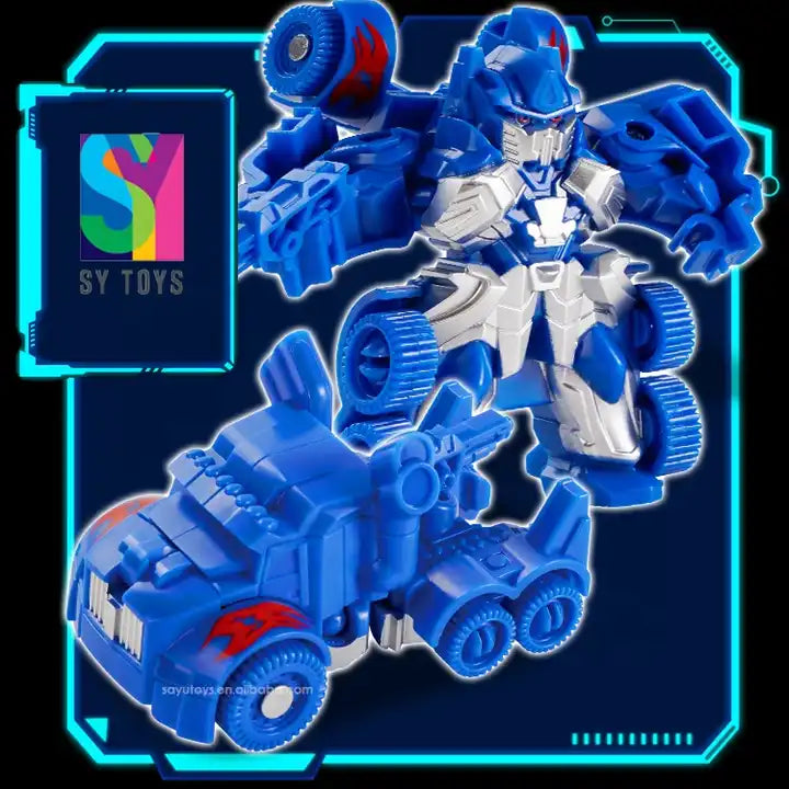 SY TOYS Trending Robot Transform and Assemble Toy for Boys