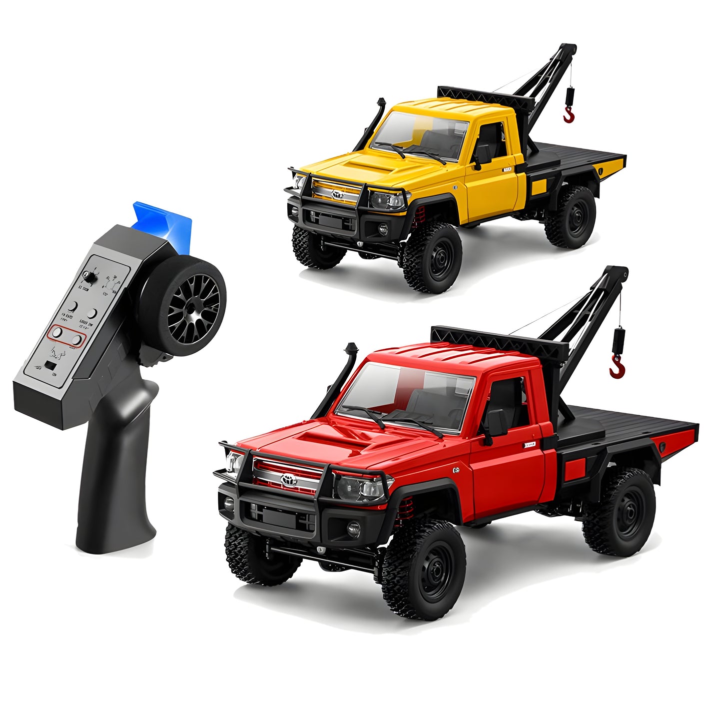 High-Speed 1/12 4x4 RC Climbing Truck - 2.4G USB Rechargeable Remote Control Car