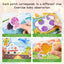 New Quiet Book Learning Education Toy – Busy Book with Repeatedly Pasted Spelling Activities for Boys and Girls