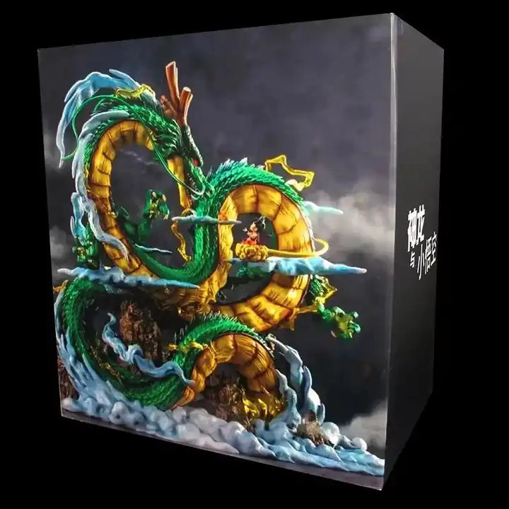 Dragon Ball Z Action Figures - PVC Shenron & Son Goku Collectible Statues