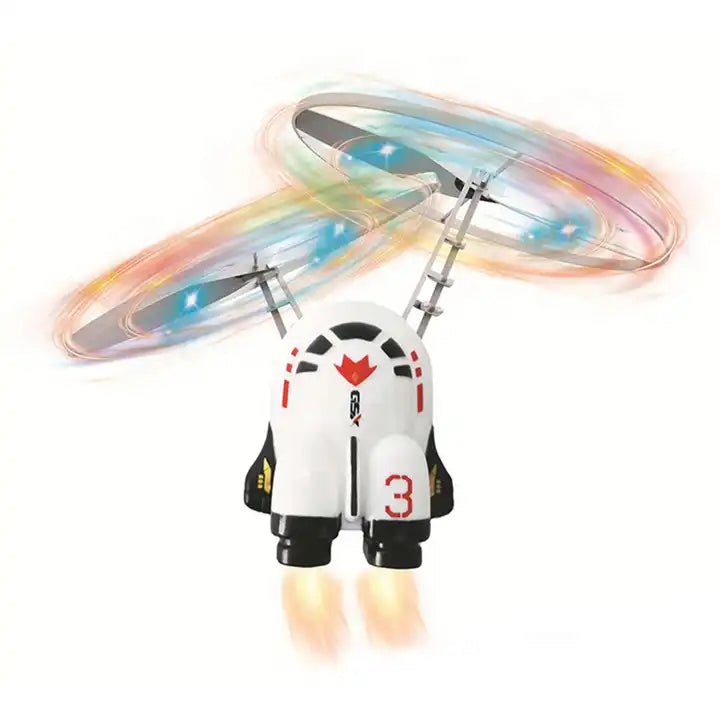 Kids Infrared Hand Induction Flying Robot Toy - Spaceman Electric Aircraft