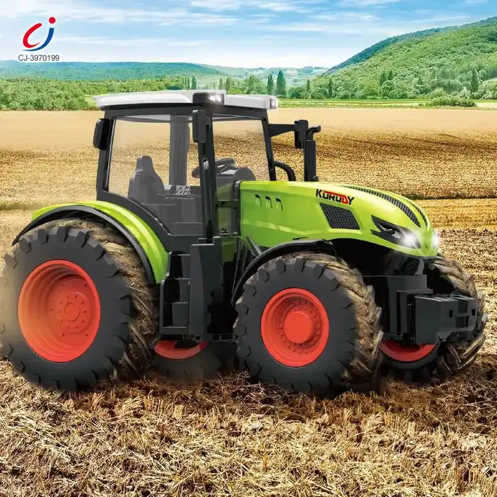 1:16 Scale Remote Control Farm Tractor - RC 4x4 Truck