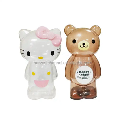 Custom Bear Shape Coin Bank | Cute Animal Money Box for Saving Money | Durable Plastic Piggy Bank