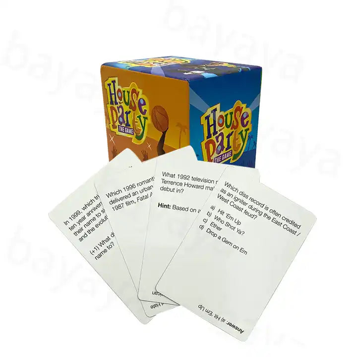 card games printing design and kids entertaining interactive card game