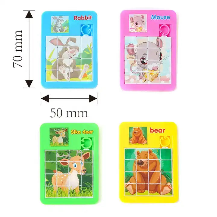 World Map Jigsaw Puzzle Game for Kids 60/100/200 Pieces Iron Box Cartoon Educational Toy