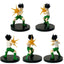 Hunter x Hunter Action Figures Set - 6 Models of Kurapika, Hisoka, Gon, Killua, Illumi, and Chrollo PVC Statues Toy Ornaments