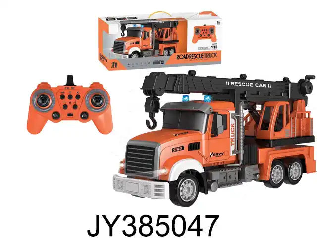 1/12 Scale RC Cement Mixer Truck - 11 Channels Remote Control Construction Toy