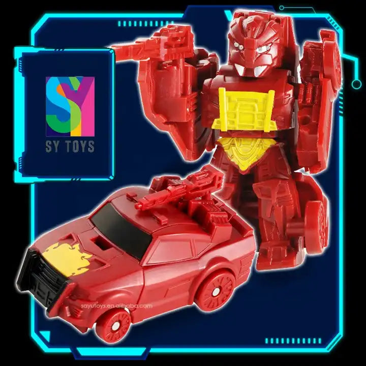 SY TOYS Trending Robot Transform and Assemble Toy for Boys