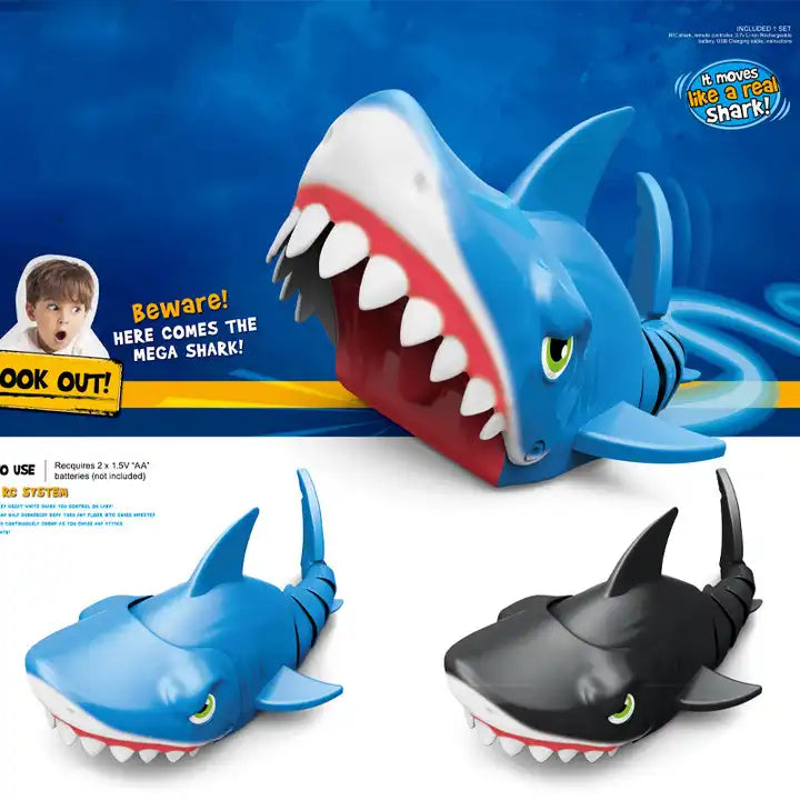 Funny Remote Control Shark Toy - Quirky Stunt RC Shark Car for Kids