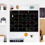 Removable Kids Magnetic Paper Whiteboard Wall Calendar Planner Monthly Fridge Magnet Stickers