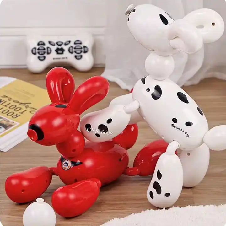 Smart Robotic Dog Remote Control Balloon Dog Toy - Interactive Robot for Kids