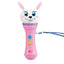 Kids Handheld Wireless Microphone Toy – Cartoon Karaoke Singing Musical Instrument for Ages 3-7