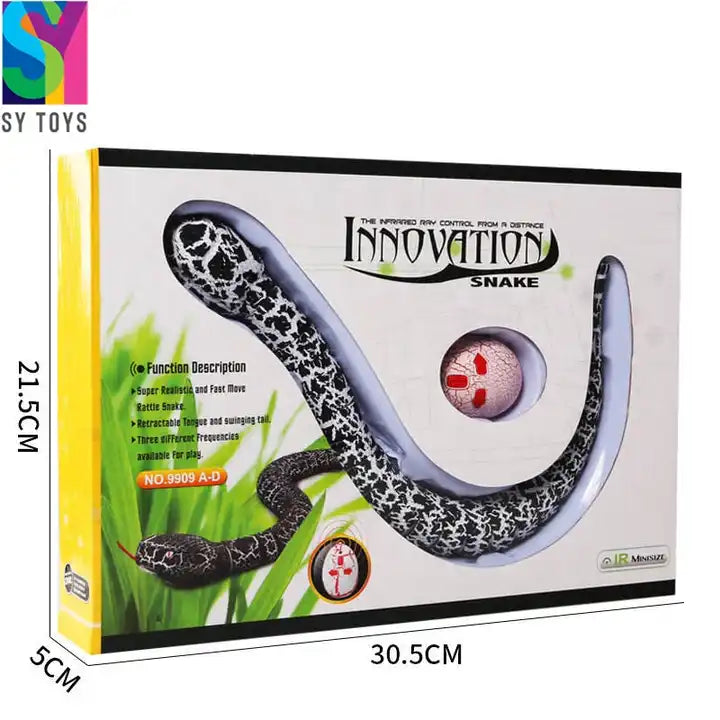 Infrared Snake Toy - Simulation RC Animal with Remote Control for Kids Ages 5+