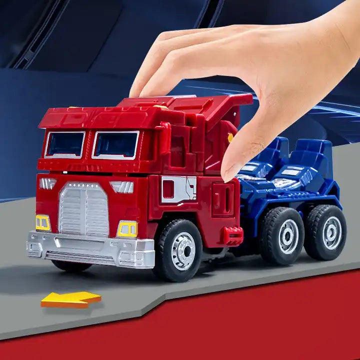 Transforming Diecast Engineering Car Toy Robots - Smart Deformation Toy for Kids