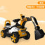 Kids Electric Bulldozer Loader Digger Toy - Fun Ride-On Vehicle for Children