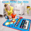 Engaging Baby Musical Mat for 1-Year-Olds: 2-in-1 Piano and Drum Play Mat for Toddlers Aged 1-2 Years - Ideal Infant Music Toy for 12-18 Month Olds - Perfect Birthday and Holiday Gift for Boys and Girls Aged 1-3