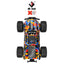 WLtoys 104016 1/18 Scale Electric RC Car - 2.4G 4WD High-Speed Brushless Monster Truck