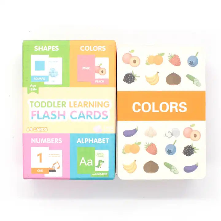 Educational Learning Flashcards - Numbers and Alphabet Sight Words for Kids