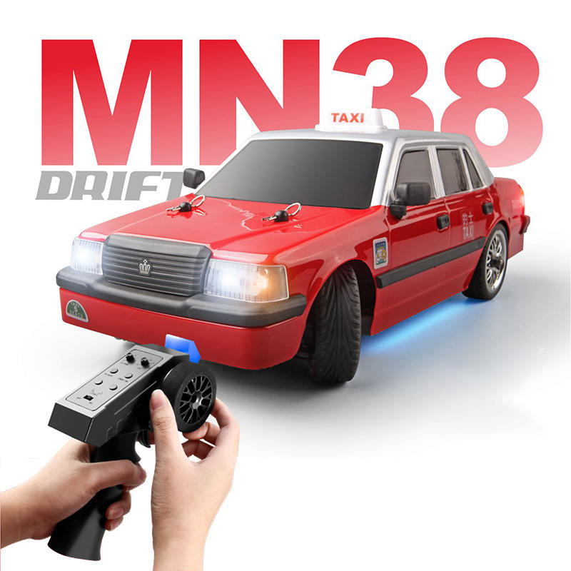Toys MN Models MN-38 1/16 RC Drifting Car – High-Speed Racing with LED Lights & 2.4G Control