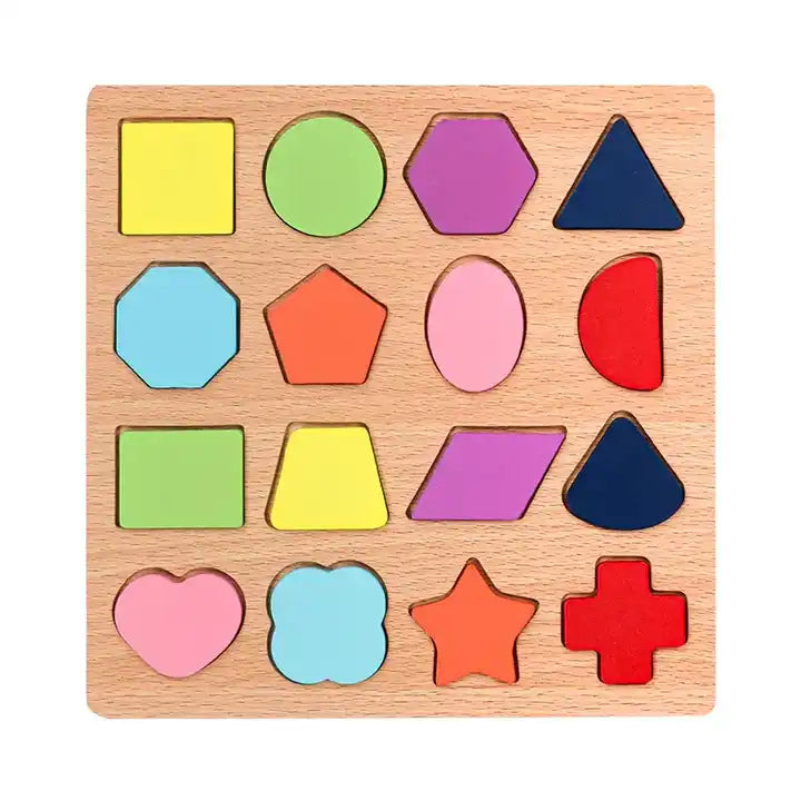 Wooden Board Alphabet and Number Puzzle | 3D Montessori Learning Toy for Kids | Early Educational Activity Boards for Boys and Girls