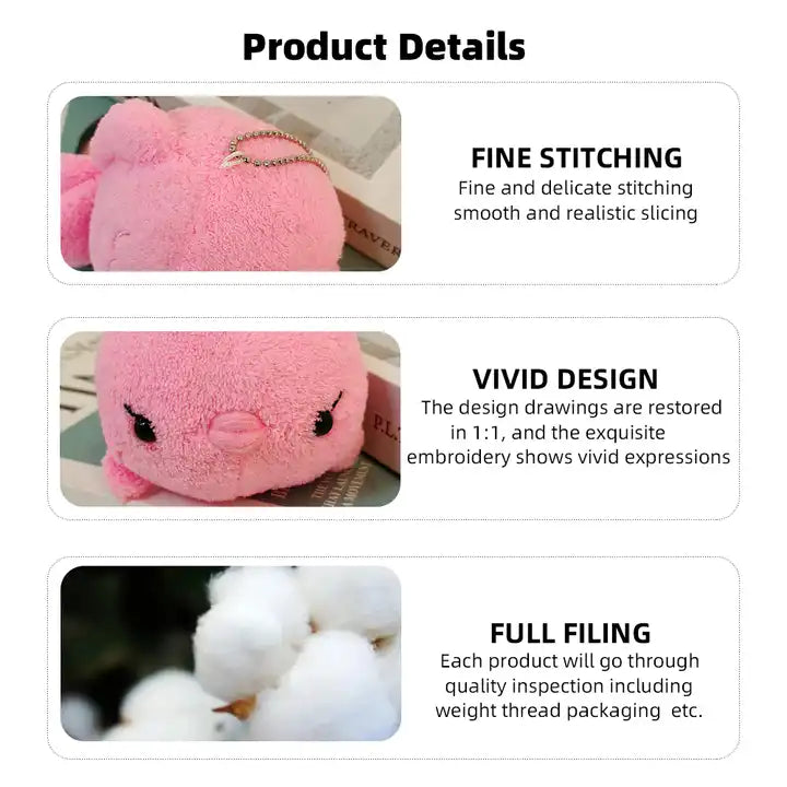 Plush Goldfish Keychain | Soft Anime-Inspired Goldfish Doll Keychain for Kids and Collectors – Cute Gift Accessory