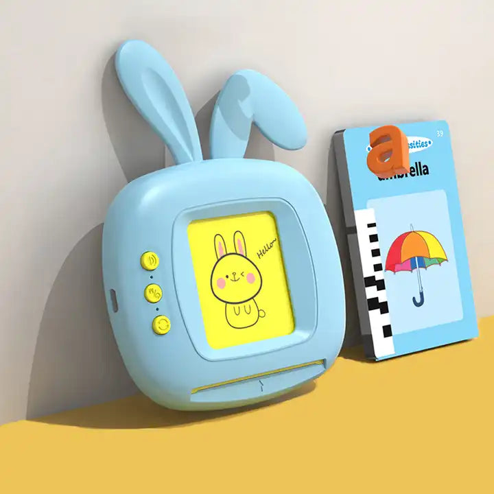 Language Roddler Children Cute Rabbit Educational Kids Flash Cards Readers Learning Machine for Kids