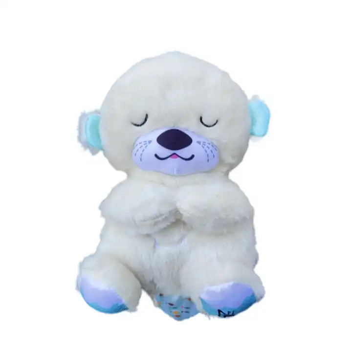 Breathing Bear Animal - Baby Sea Otter Sleep Doll & Comfort Plush Toy (1 Pcs)