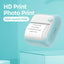 Mini Portable Printer for Kids - Wireless Instant Printing Mini Small Printers