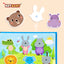 Spot Hardcover Quiet Book – Early Childhood Education Sticker Busy Book for Boys, Reusable Pasted Drawing Book for Kids