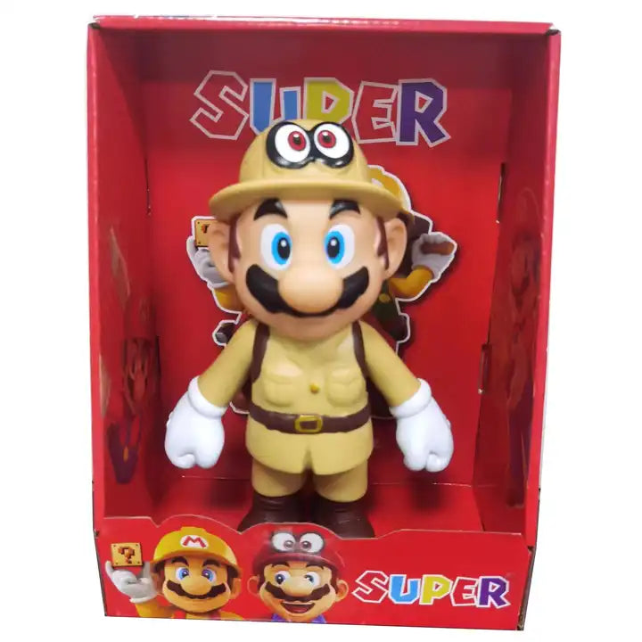 Super Mario Bros. Anime Action Figures - Colorful Toy Figures for Kids (1 Piece)