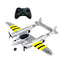 USB Charging RC Foam Plane 2.5CH RC Airplane Fighter - 2.4GHz Remote Control Aeroplane with Lights