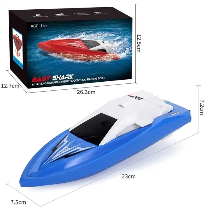 JJRC S5 2.4G Electric Remote Control Ship Toy Boat - High-Speed RC Boat