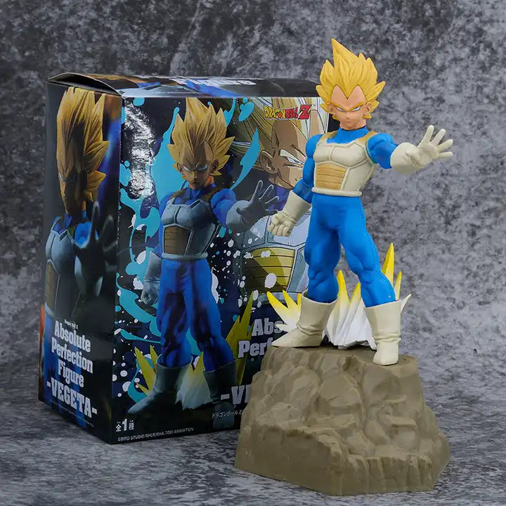 Cartoon Characters: Perfect Vegeta, Son Goku, and Trunks Handicraft Figures - Dragon Ball Anime Collectibles