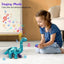 Talking and Singing Sequined Remote Control Giraffe Toy - Color Change Plush Pet for Girls