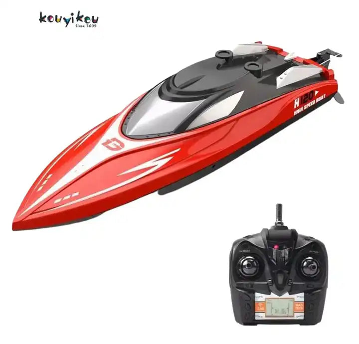 2.4G Electric RC Boat - High-Speed Battery Operated Remote Control Ship Toy