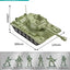 Mini Plastic Soldiers Army Men - Military Tanks Model Kit Toy