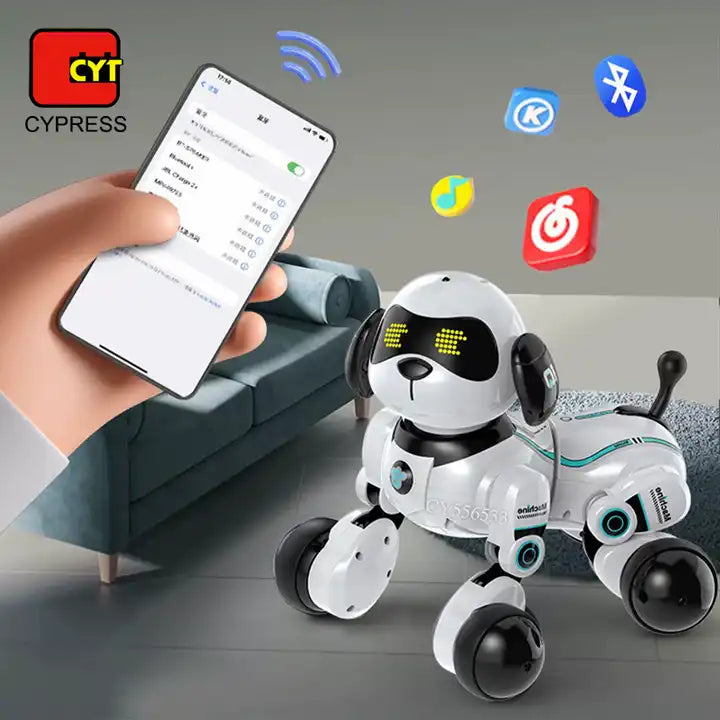 Dancing Robot Dog Toy - Multifunctional RC Electronic Pet for Kids