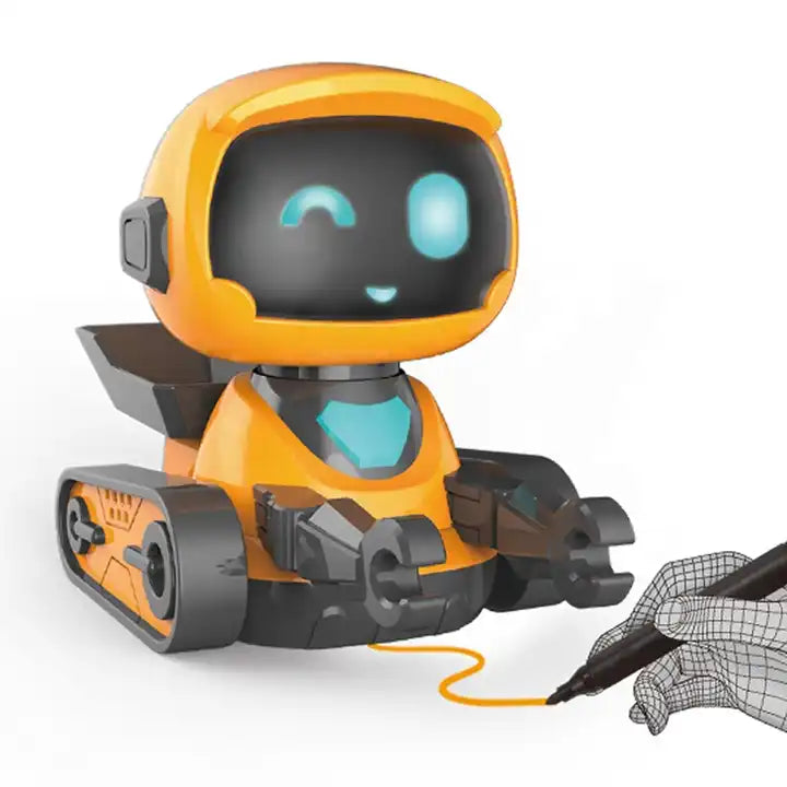 Smart Mini Robot Toy - Intelligent Line Following Tracking Robot for Kids