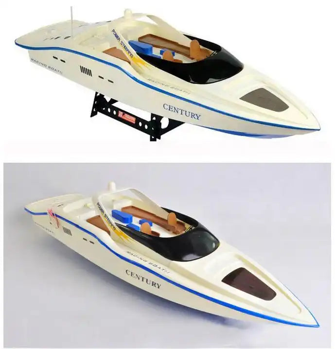 Large Size 2.4GHz RC Speed Boat – 40KM/H High-Speed Remote Control Racing Boat for Lakes & Open Waters