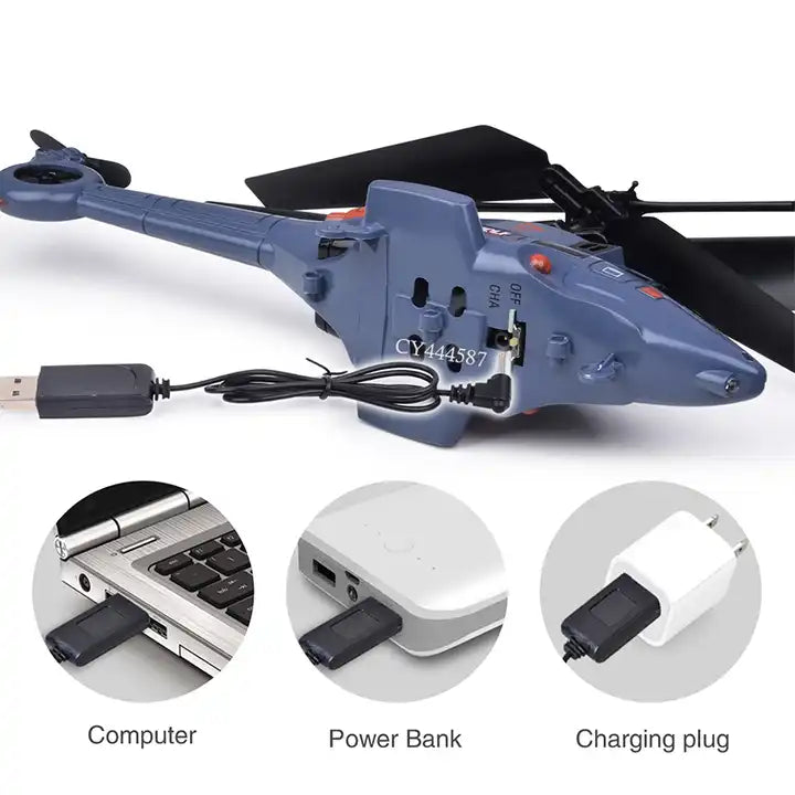 2.4 GHz Mini RC Helicopter - Remote Control Helicopter Toy with Accessories for Boys