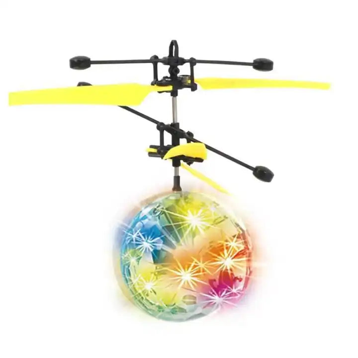 RC Helicopter with Watch Remote Control - Flying Airplane Kit Toy with Hand Sensor for Kids