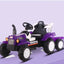 12V Kids Ride-On Truck - Remote Control Six-Wheel Mini Tractor for Outdoor Fun