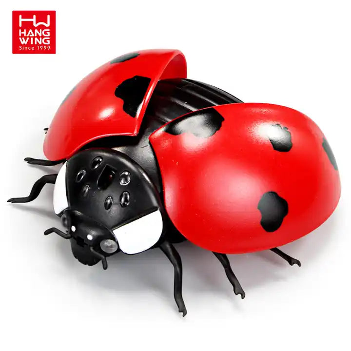 Infrared RC Ladybug Toy - Simulation Animal Remote Control Pet for Kids Ages 5-10 Years